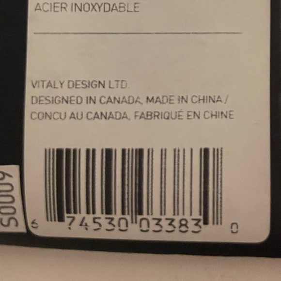 vitaly verge genderless ring. Brand new. Matt black - Picture 5 of 5